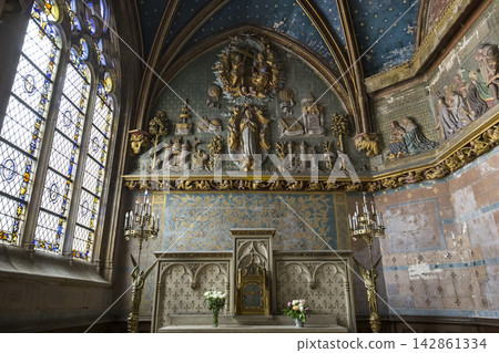 St Gervais St Protais cathedral, Givors, Oise, France St Gervais St Protais cathedral, Givors, Oise, France 142861334