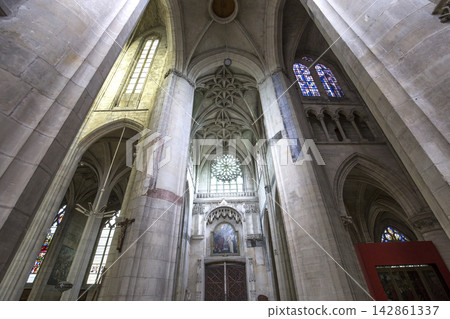 St Gervais St Protais cathedral, Givors, Oise, France St Gervais St Protais cathedral, Givors, Oise, France 142861337
