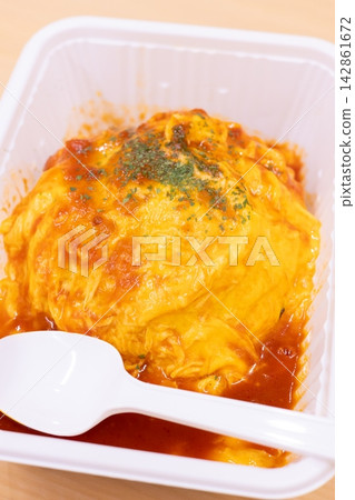 Delicious Omelet Rice Bento Delicious Omelet Rice Bento 142861672