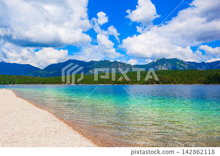 Eibsee lake in Bavaria, Germany 142862118