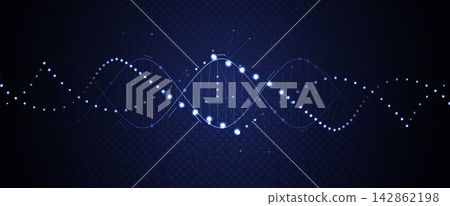 DNA strands, modern dna design, neural pathways, molecular strands, network technology DNA strands, modern dna design, neural pathways, molecular strands, network technology 142862198