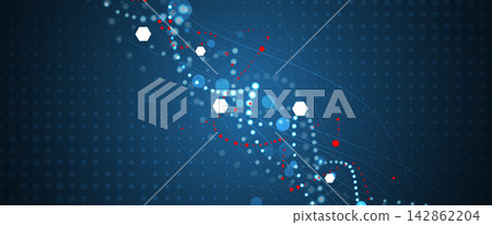 DNA strands, modern dna design, neural pathways, molecular strands, network technology DNA strands, modern dna design, neural pathways, molecular strands, network technology 142862204