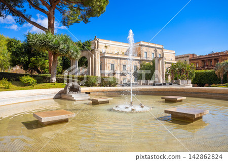 Villa Bellini Park in Catania city in Sicily Villa Bellini Park in Catania city in Sicily 142862824