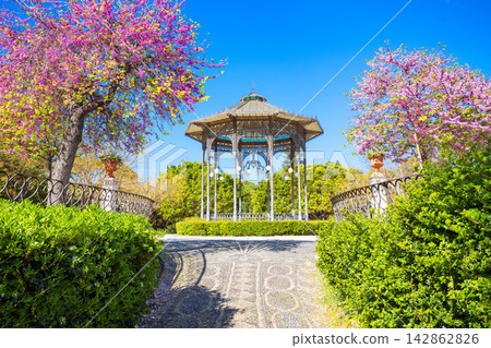 Villa Bellini Park in Catania city in Sicily 142862826