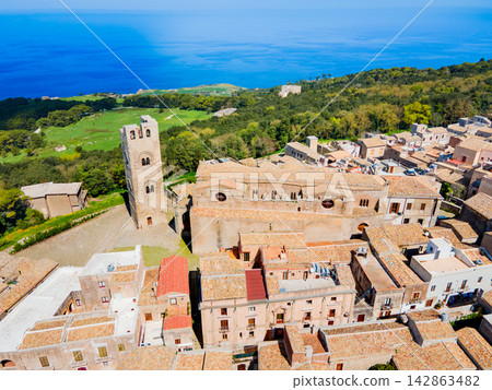 Torre di Re Federico tower, Royal Cathedral in Erice Torre di Re Federico tower, Royal Cathedral in Erice 142863482