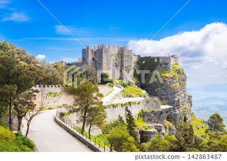 Castle of Venus or Castello di Venere in Erice Castle of Venus or Castello di Venere in Erice 142863487