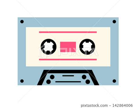 Retro audio cassette 142864006