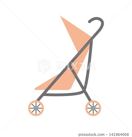 Beige stroller flat 142864008