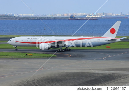 政府專機日之丸飛行總理府 142866467