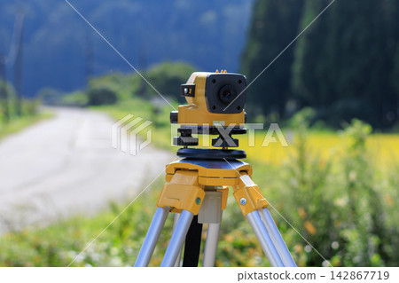 Surveying, Auto Level, Image Surveying, Auto Level, Image 142867719