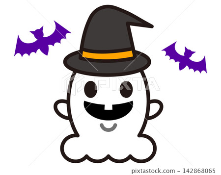 Halloween ghost illustration 142868065