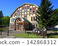 A base facility in the Akan Lake hot spring resort area 142868312