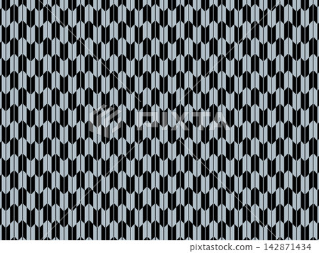 Fake silver and black arrow feather pattern background Fake silver and black arrow feather pattern background 142871434