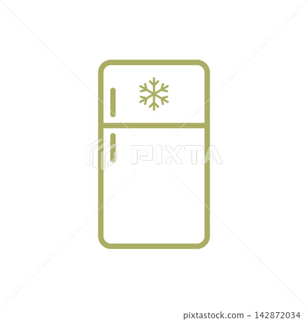 Freezer Icon Vector Template Illustration Design Freezer Icon Vector Template Illustration Design 142872034