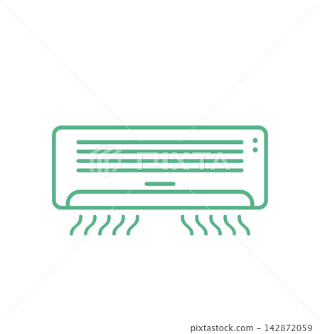 Air Conditioner Icon Vector Template Illustration Design Air Conditioner Icon Vector Template Illustration Design 142872059