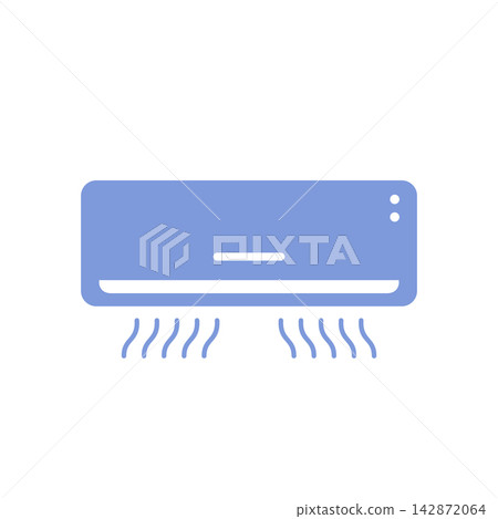 Air Conditioner Icon Vector Template Illustration Design 142872064
