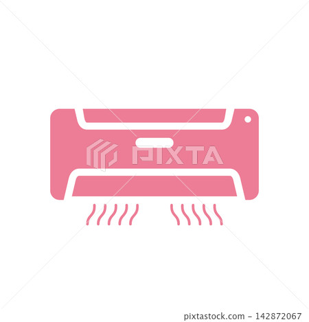 Air Conditioner Icon Vector Template Illustration Design 142872067