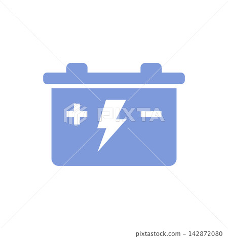Car Battery Icon Vector Template Illustration Design Car Battery Icon Vector Template Illustration Design 142872080