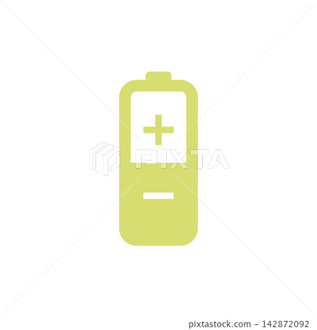 Battery Icon Vector Template Illustration Design Battery Icon Vector Template Illustration Design 142872092