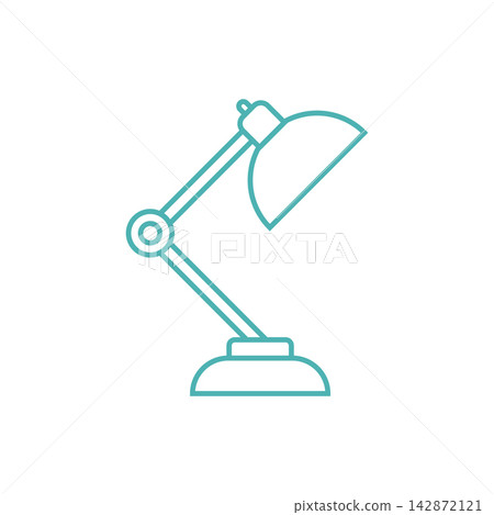 Desktop Lamp Icon Vector Template Illustration Design Desktop Lamp Icon Vector Template Illustration Design 142872121