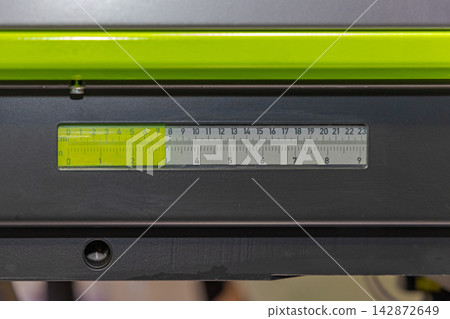 Dual Scale Ruler Machine Dual Scale Ruler Machine 142872649