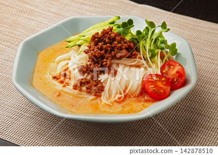 Chilled Tantan Somen Noodles Chilled Tantan Somen Noodles 142878510