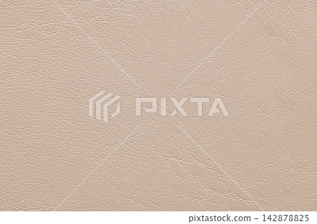 Beige Textured Leatherette Surface Background View Beige Textured Leatherette Surface Background View 142878825