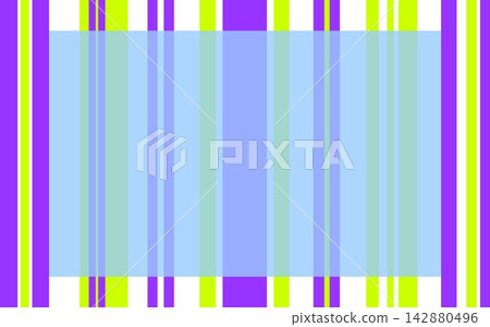 Striped frame in green, purple, and white. Striped frame in green, purple, and white. 142880496