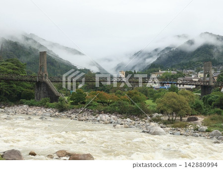 懸索橋 懸索橋 142880994