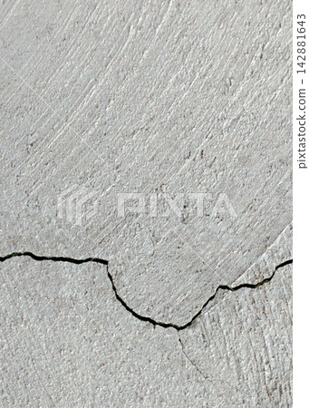 Cracked Grey Cement Surface Texture Cracked Grey Cement Surface Texture 142881643