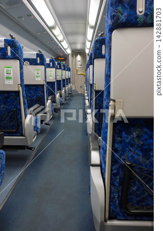 Shonan-Shinjuku Line Green Car interior Shonan-Shinjuku Line Green Car interior 142881703