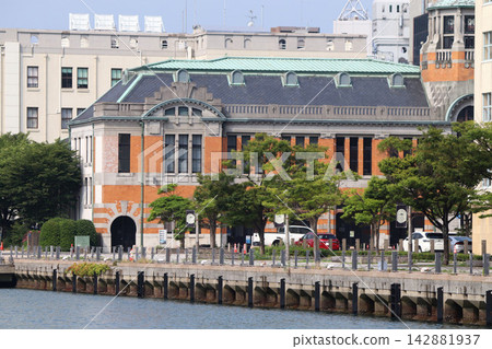 Mojiko Retro Old Osaka merchant ship 142881937