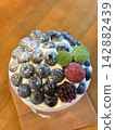 Blueberry parfait - A moment at the cafe 142882439