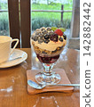 Blueberry parfait - A moment at the cafe 142882442