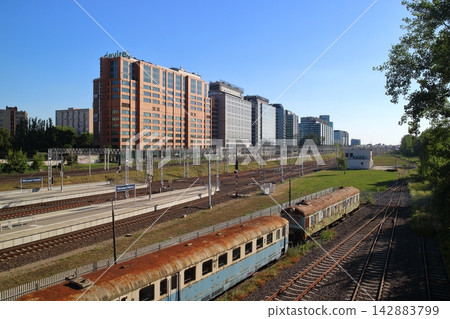[Poland] [Warsaw] Streetscape of Warsaw, Warsaw Goona Station 142883799