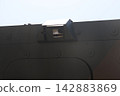 Camera on the Japan Ground Self-Defense Force's Patria AMV wheeled armored vehicle 142883869