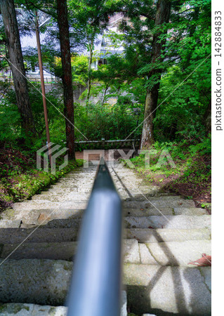 [Hot Spring Town] Streetscape of Kakeyu Onsen, Ueda City, Nagano Prefecture [Nagano Prefecture] 142884833
