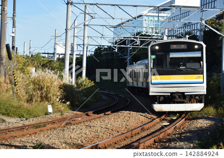 Tsurumi Line (Tsurumi-Ono - Bentenbashi) 205 series 1100 series Tsurumi Line (Tsurumi-Ono - Bentenbashi) 205 series 1100 series 142884924