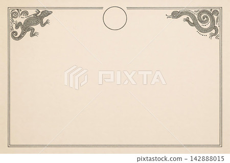 Certificate dan grade diplom karate. Old vintage paper, with frame texture background art design. Certificate dan grade diplom karate. Old vintage paper, with frame texture background art design. 142888015
