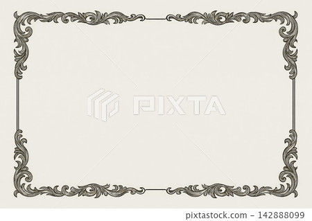Certificate dan grade diplom karate. Old vintage paper, with frame texture background art design. Certificate dan grade diplom karate. Old vintage paper, with frame texture background art design. 142888099