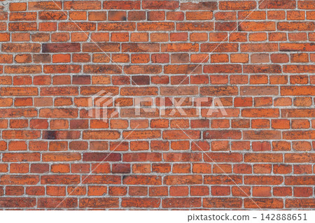 Fragment of a 19th century brick wall Fragment of a 19th century brick wall 142888651