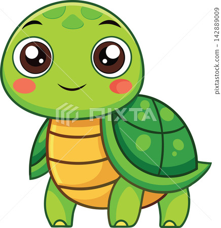 Cute Turtle Cartoon Clipart design Cute Turtle Cartoon Clipart design 142889009