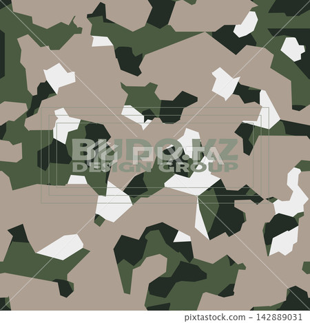 Original Military and hunting camouflage seamless pattern texture. Original Military and hunting camouflage seamless pattern texture. 142889031