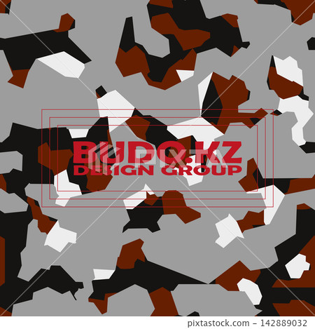 Original Military and hunting camouflage seamless pattern texture. Original Military and hunting camouflage seamless pattern texture. 142889032