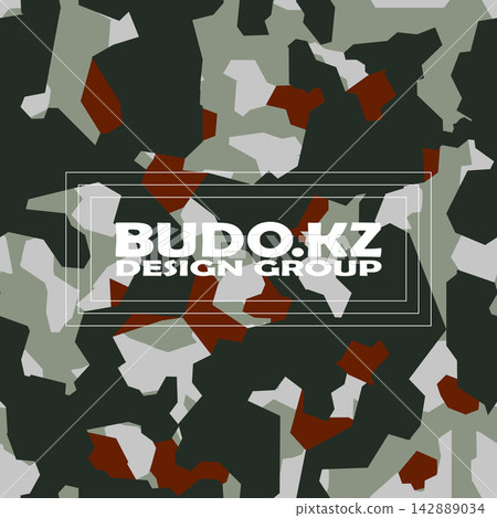 Original Military and hunting camouflage seamless pattern texture. Original Military and hunting camouflage seamless pattern texture. 142889034