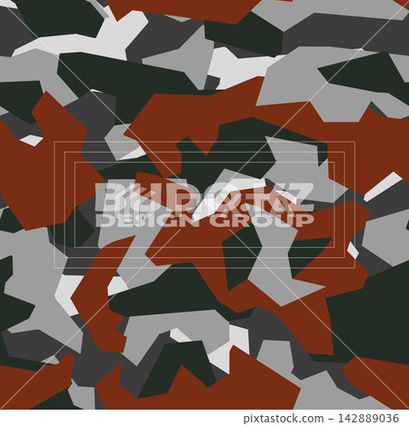 Original Military and hunting camouflage seamless pattern texture. Original Military and hunting camouflage seamless pattern texture. 142889036