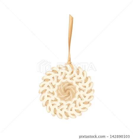 Illustration of hanging crackers Illustration of hanging crackers 142890103