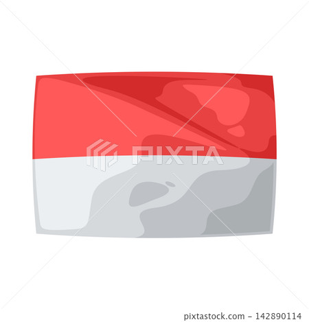 Illustration of Indonesian Flag Illustration of Indonesian Flag 142890114