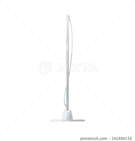 Illustration of Flagpole Illustration of Flagpole 142890118