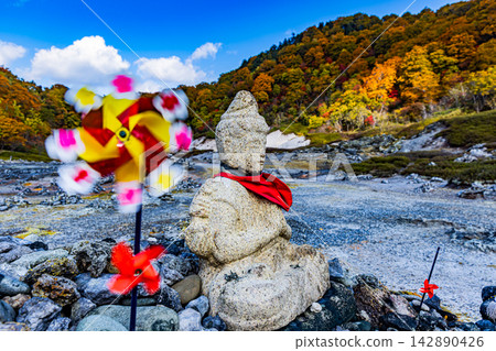 青森縣大須岳的秋景 青森縣大須岳的秋景 142890426